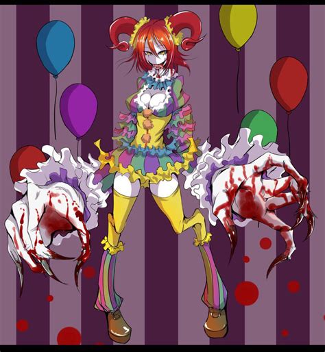 Anime clown characters